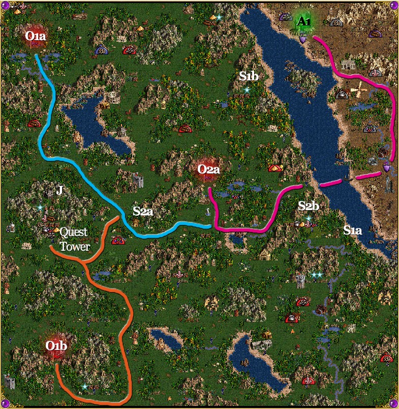 best heroes of might and magic iv maps